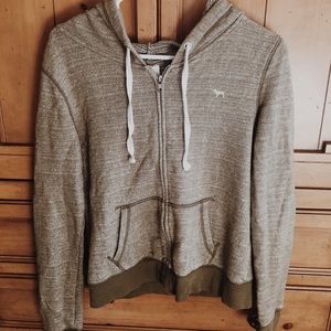 PINK zip up sweatshirt